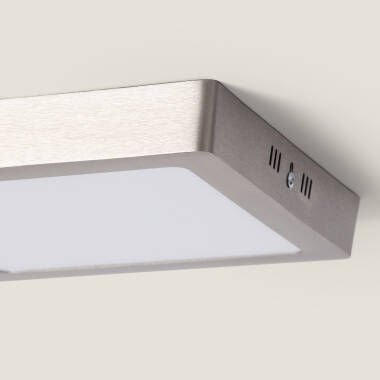 Imagen de Plafón LED 18W Cuadrado Metal 225x225 mm Silver
