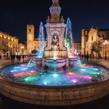 Imagen de Foco Sumergible LED RGB 18W Superficie 12V DC IP68