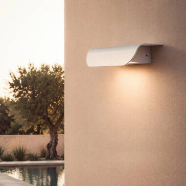 Aplique de Parede Exterior LED 12W Alumínio Agerato
