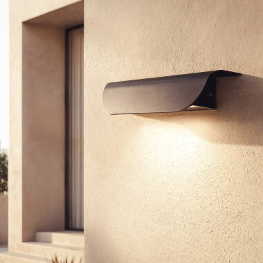 Imagem de Aplique de Parede Exterior LED 12W Alumínio Agerato