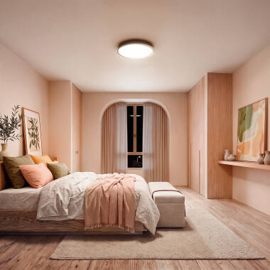 Imagen de Plafón LED 28W Circular Ø420 mm CCT Seleccionable Nil