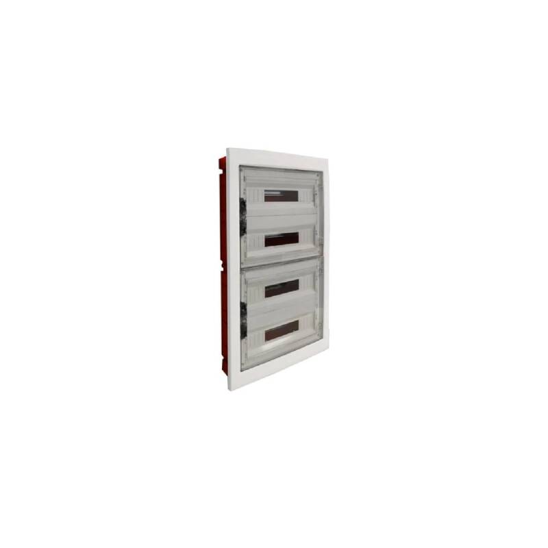 Imagem de Quadro Elétrico Embutir KAPPA Porta Transparente 54-72 módulos Industrial/Terciário/Residencial MAXGE