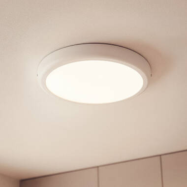 Imagen de Plafón LED 24W Circular Metal Ø300 mm Design White 