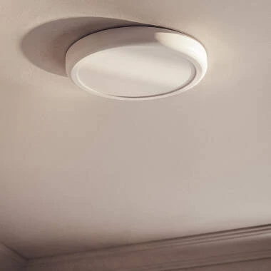 Imagen de Plafón LED 24W Circular Metal Ø300 mm Design White