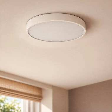Plafón LED 30W Circular Metal Ø400 mm CCT Seleccionável Hidria