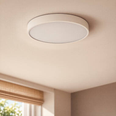 Imagen de Plafón LED 30W Circular Metal Ø400 mm CCT Seleccionable Hidria