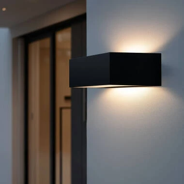 Aplique de Pared Exterior LED 9W Iluminación Doble Cara Galeo