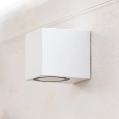 Aplique Exterior de Parede Miseno Branco