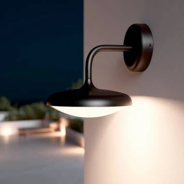 Aplique de Pared Exterior LED 12W Aluminio Mixi