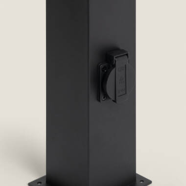 Imagen de Baliza Exterior de Superficie Pie 74cm con Enchufe Augusta