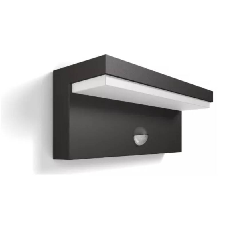 Imagem de Aplique de Parede Exterior LED com Sensor de Movimento 2x4.5W PHILIPS Bustan