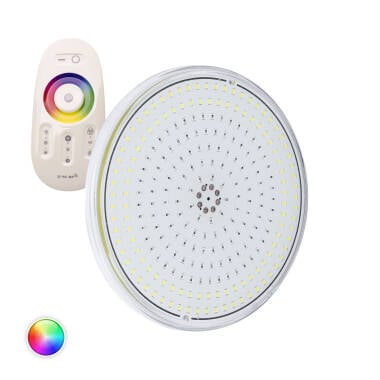 Bombilla Piscina LED RGBW Sumergible Slim 12V DC 20W IP68 PAR56 XtraPool