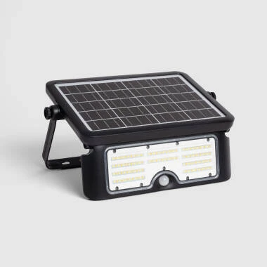 Foco projetor LED 3CCT Solar IP65 com Sensor de Movimento PIR e Crepuscular
