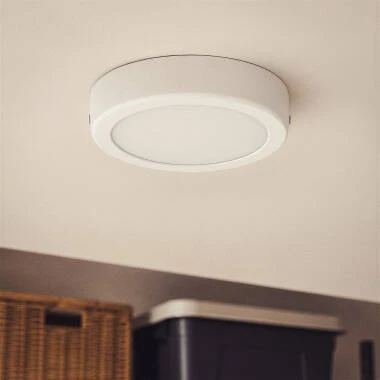 Plafón LED 12W Circular Metal Ø170 mm Design White