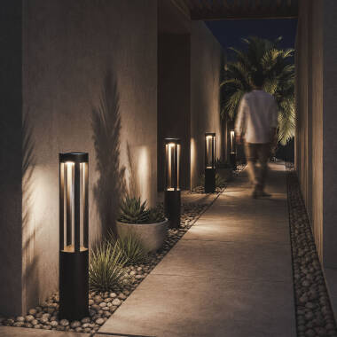 Imagen de Baliza Solar Exterior LED 1.5W Superficie Pie 80cm Siparia