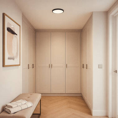 Imagen de Plafón LED 24W Circular Aluminio Ø280 mm Slim CCT Seleccionable Galán SwitchDimm