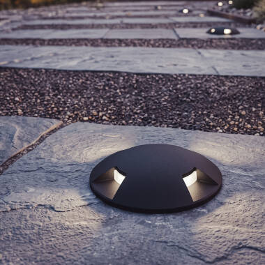 Imagen de Baliza Exterior LED 3W Empotrable Suelo 4L 24V DC