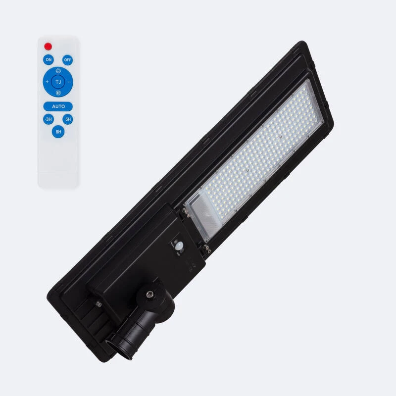 Imagem de Luminária LED Solar 13800lm 170lm/w Sinaí com MPPT e Sensor de Movimento para Iluminação Pública