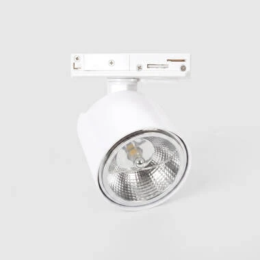Foco Carril monofásico Davos para lâmpada LED GU10 AR111