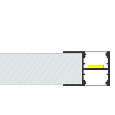 Perfil Alumínio Estante para Fita LED até 12 mm