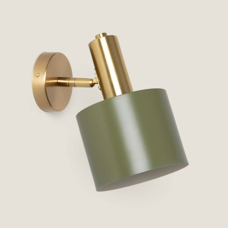 Imagen de Aplique de Pared Orientable de Metal Brenta