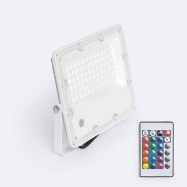 Foco Proyector LED 50W RGB IP65 S2 Pro con Mando IR