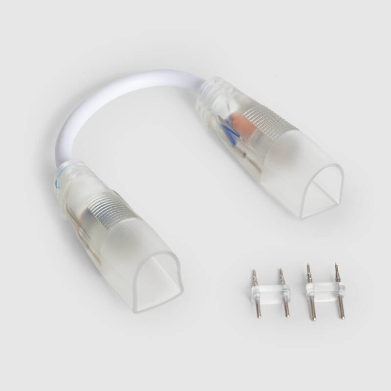 Imagen de Cable Conector Tira LED Neón Regulable 220V Semicircular 180 IP67