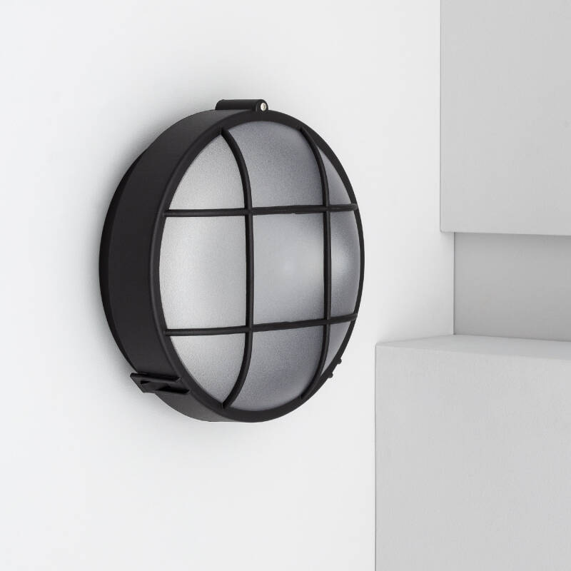 Imagen de Plafón Circular para Exterior Ø220 mm Hublot Rejilla