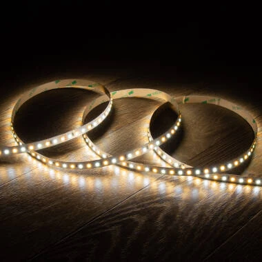 Tira LED 24V SMD CCT 120 LED/m 5m 10W/m 800lm/m Ancho 10mm Corte 10cm IP20