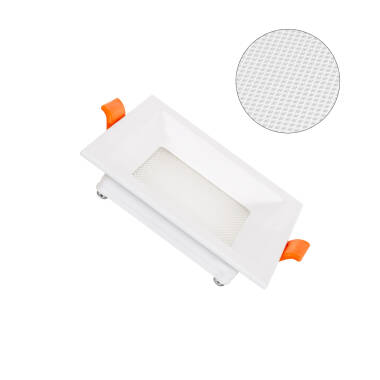 Placa LED 7W Cuadrada CCT Seleccionable Microprismático LIFUD Corte 75x75 mm