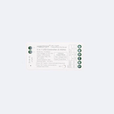 Controlador Regulador LED Monocor /CCT 12/24V DC MiBoxer FUT035S+ Compatível com Pulsador