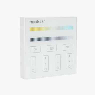 Mando RF para Regulador LED CCT 4 Zonas MiBoxer B2
