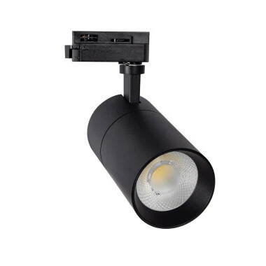 Foco LED Mallet 20W Regulável CCT Seleccionável para Carril Trifásico UGR 15