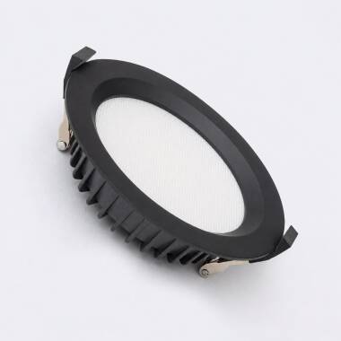 Downlight LED Circular SAMSUNG Aero 130 lm/W Microprismático LIFUD Preto