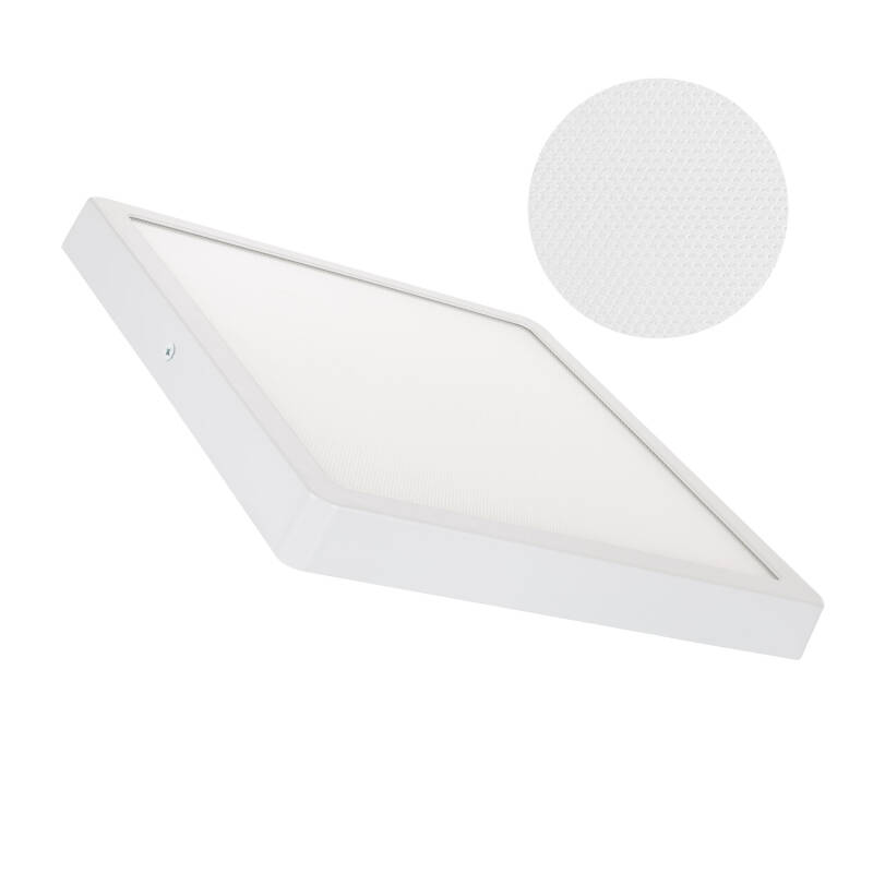 Imagen de Plafón LED 24W Cuadrado Superslim CRI90 Microprismático CCT Seleccionable UGR17 280x280 mm