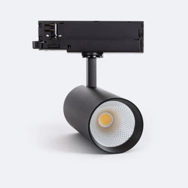 Foco Carril LED Trifásico 30W Carlo LIFUD CCT Seleccionable Negro