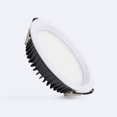Downlight LED 60W Circular SAMSUNG AERO 130 lm/W Microprismático CCT Seleccionable LIFUD Corte Ø 200 mm