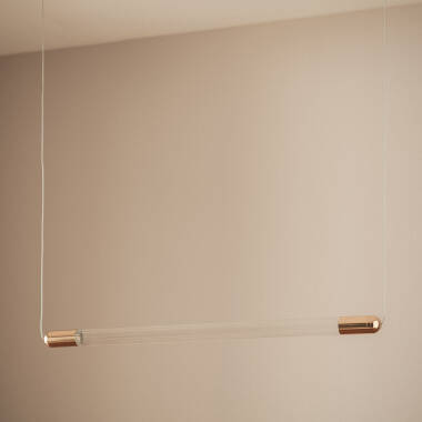 Candeeiro Suspenso LED 2.5W Metal e Vidro Harold