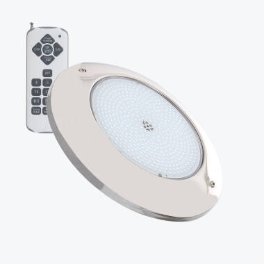 Foco Piscina Superficie LED RGB Sumergible 12V AC IP68 Acero Inoxidable 35W XtraPool