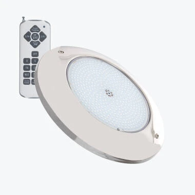 Foco Piscina Superficie LED RGB Sumergible 12V AC IP68 Acero Inoxidable 35W XtraPool