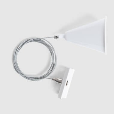Kit de Suspensión para Carril Monofásico Aluminio