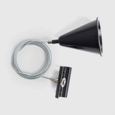 Kit de Suspensión para Carril Monofásico Aluminio