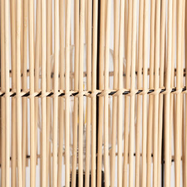 Imagem de Candeeiro de Pé em Bambu e Metal Kaia
