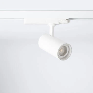 Foco Carril LED Trifásico 20W Fasano Regulable Blanco