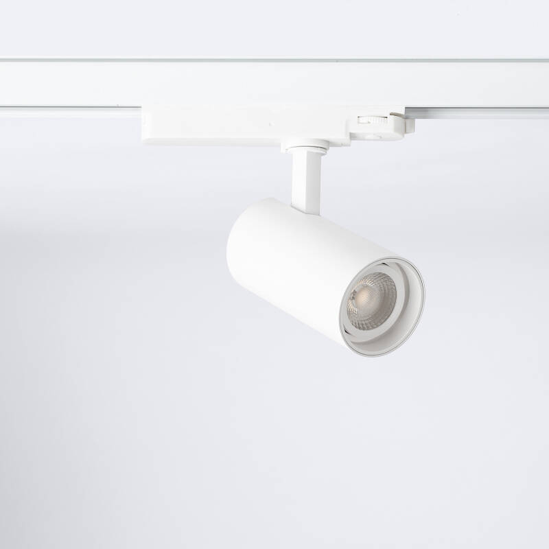 Imagem de Foco Carril LED Trifásico 20W Fasano CCT Seleccionável Regulável Branco