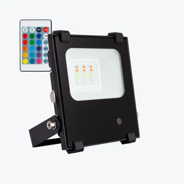 Foco Projetor LED 10W 135lm/W IP65 HE PRO RGB Regulável