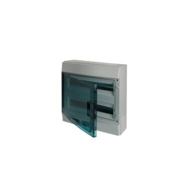 Caixa de Distribuição Modular para Encastrar/Montagem à Superfície com Porta Transparente/opaca MISTRAL  Pladur ABB