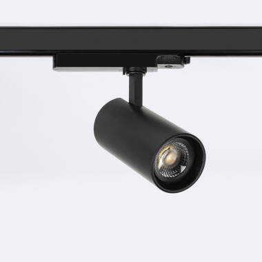 Foco Carril LED Trifásico 30W Fasano Regulável Preto