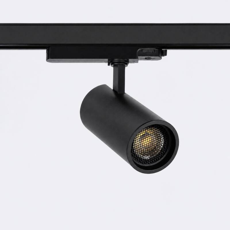 Imagem de Foco Carril LED Trifásico 40W Fasano Anti-reflexos Regulável Preto