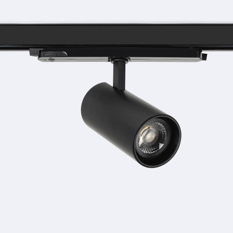 Imagem de Foco Carril LED Trifásico 30W Fasano CCT Seleccionável Regulável DALI Preto
